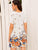 Floral Print Trapeze Dress