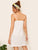 Sunflower Print Button Front Cami Dress