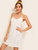 Sunflower Print Button Front Cami Dress