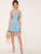 Knot Back Denim Skater Cami Dress