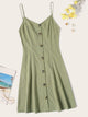 Button Front Cami Dress