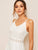Contrast Lace Solid Cami Dress