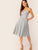 Twist Front Peekaboo Pocket Side Cami Dress