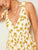 Self Shoulder Plunge Open Back Dress