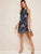 Aztec Print Keyhole Back Dress