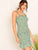 Floral Print Frill Trim Shirred Ruffle Hem Dress