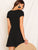 Button Front Square Neck Dress