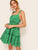 Ditsy Floral Layered Frilled Trim Sundress