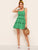 Ditsy Floral Layered Frilled Trim Sundress