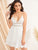 Lace Insert Cami Dress With Wrap Skirt