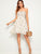 Plants Print Off The Shoulder Shirred Dress