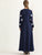 Floral Embroidered Bishop Sleeve Maxi Dress