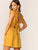 Tie Back Ruffle Strap Fit & Flare Dress