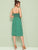 Ditsy Floral Print Button Front Cami Dress
