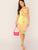 Tie Dye Tube Pencil Dress