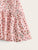 Knot Strap Shirred Back Ditsy Floral Dress