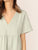 V-neck Ruffle Hem Babydoll Dress