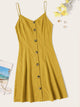 Button Front Cami Dress
