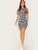 Pocket Patched Striped Ringer Tee Dress