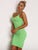 Solid Rib-knit Bodycon Slip Dress