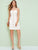 Sweetheart Neck Pocket Front Button Up Tea Dress