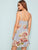 Floral Print Ruffle Hem Cami Dress