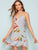 Floral Print Ruffle Hem Cami Dress