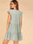 Butterfly Sleeve Babydoll Dress