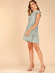 Butterfly Sleeve Babydoll Dress