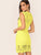 Zip Back Form Fitted Lace Dress