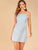 Side Button Gingham Cami Dress