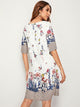 Floral Print Tunic Dress