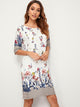 Floral Print Tunic Dress