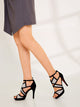Peep Toe Ankle Strap Sandals