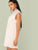 Lace Trim Solid Tunic Dress