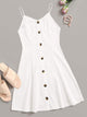 Button Front Cami Dress