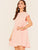 Ruffle Cuff Smock Dress