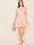 Ruffle Cuff Smock Dress