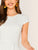  V Back Cap Sleeve Fit & Flare Dress