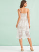 Lace Scallop Trim Cami Dress