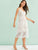 Lace Scallop Trim Cami Dress