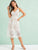 Lace Scallop Trim Cami Dress
