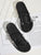 Geometric Print Clear Flat Sliders