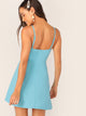 Tie Front Peekaboo Cami Dress