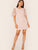 Embroidery Appliques Mesh Sleeve Pencil Dress