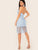 Strappy Backless Guipure Lace Halter Dress