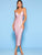 Glitter Gathered Bust Bodycon Cami Dress