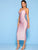 Glitter Gathered Bust Bodycon Cami Dress