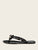 Studded Bow Decor Flat Sliders