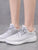 Lace-up Front Knit Trainers